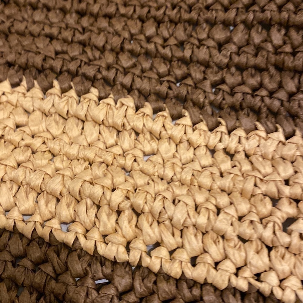 J.Crew raffia spring/ summer tote bag . New. - Picture 10 of 10